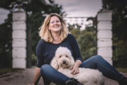 Mensch-Tier-Shooting mit Hundetrainerin Tanja.